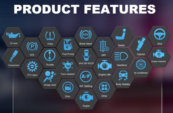 Professional Scanner iCarsoft CR MAX 2025 for Comprehensive System Diagnostics Across 56 Brands - Kopie
